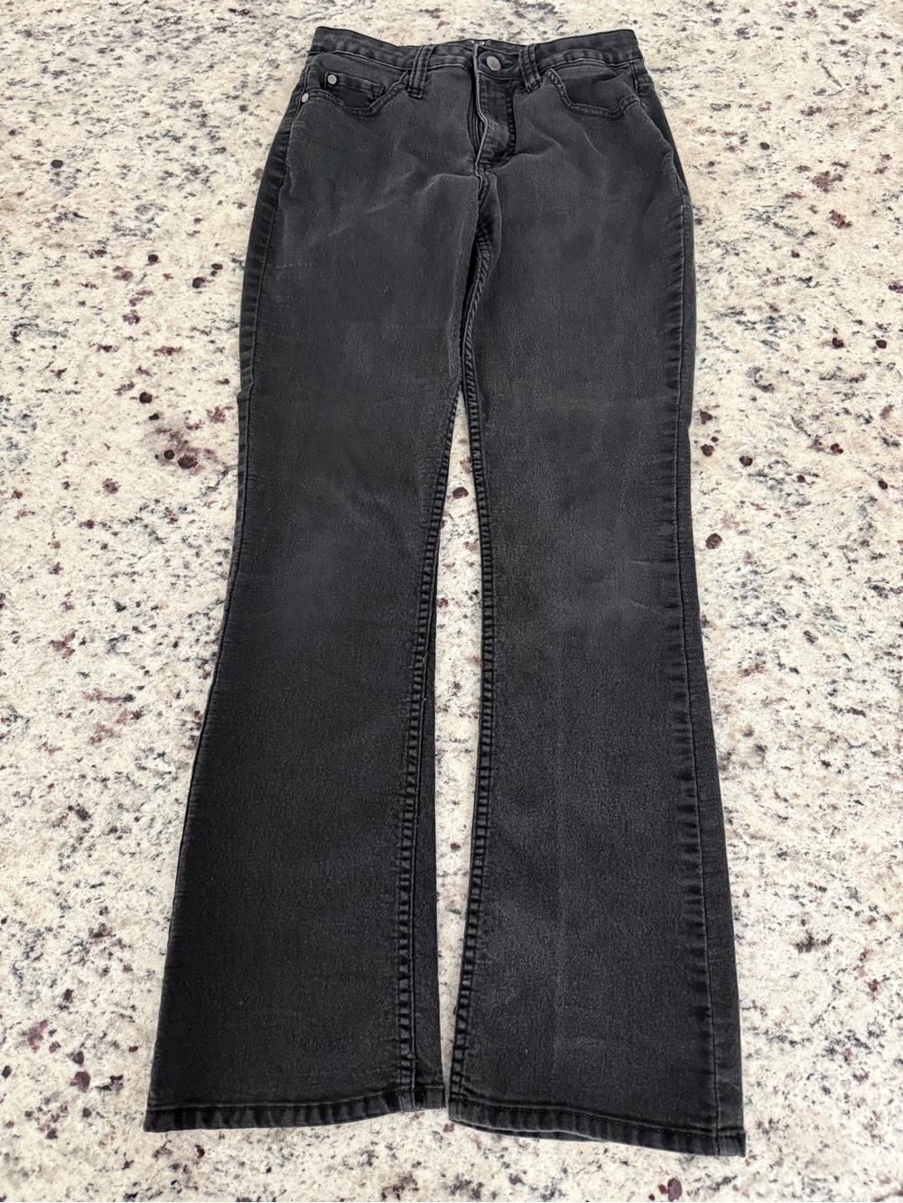 Riders by Lee Washed Black Flare Jeans